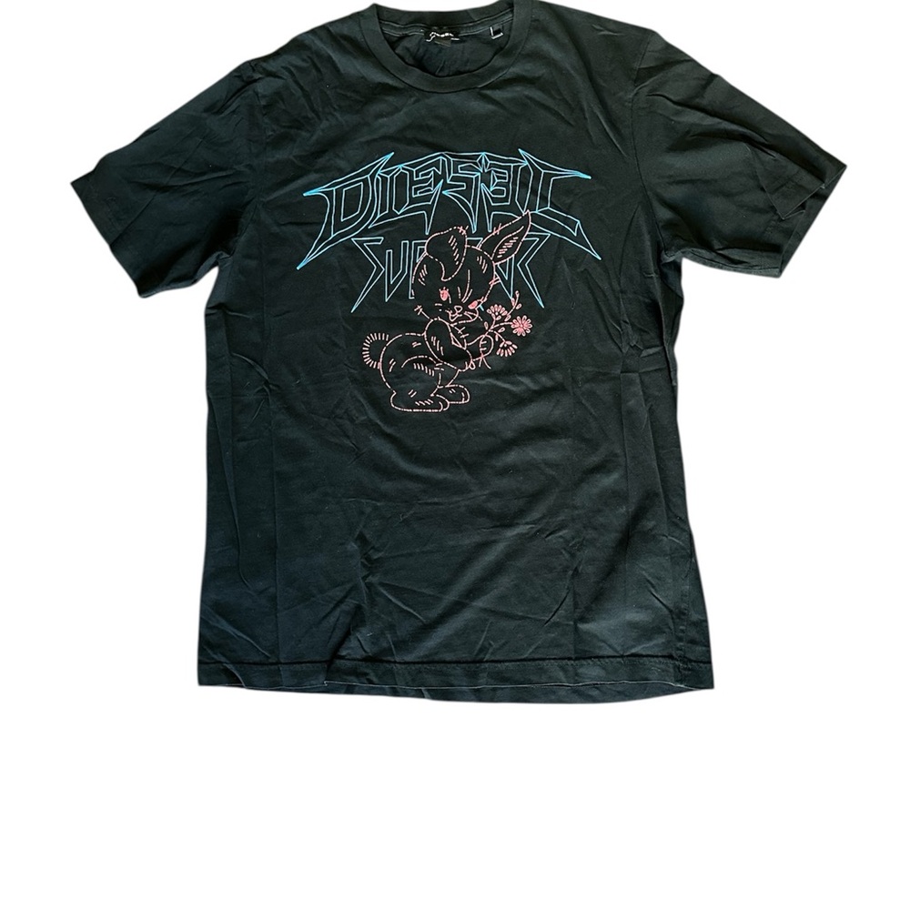 Diesel Black Graphic T-Shirt